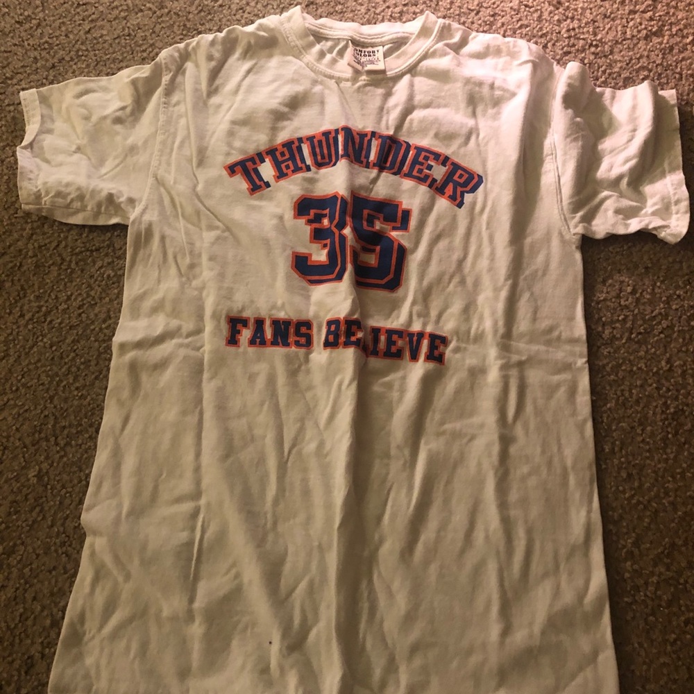 3/20$ Oklahoma thunder shirt